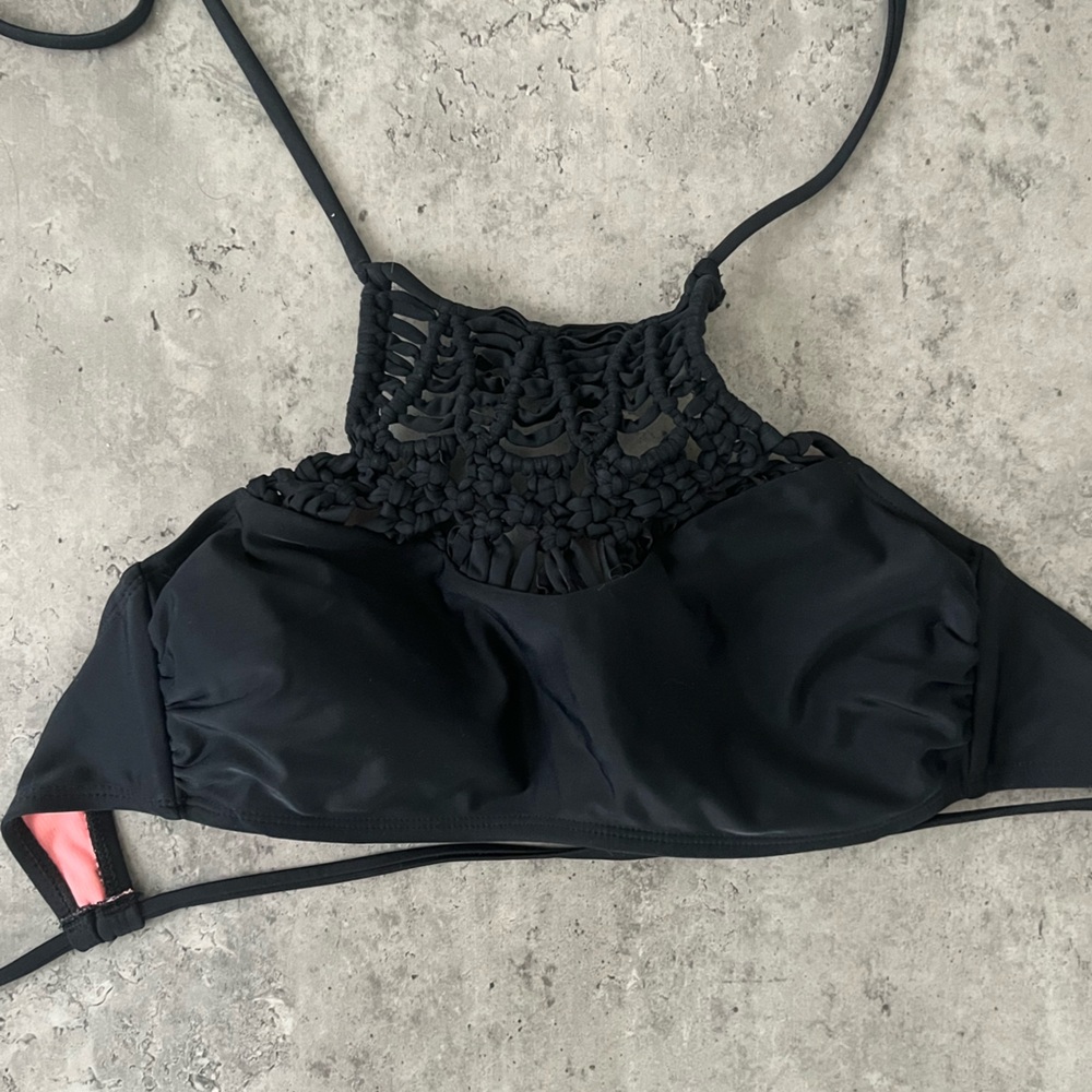 Black swimsuit top